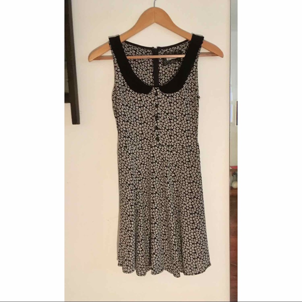 Reformation “Bridget Dress” Sleeveless Collared